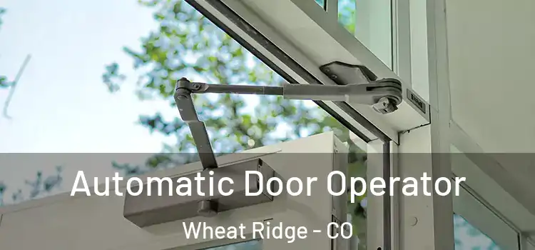  Automatic Door Operator Wheat Ridge - CO