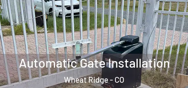  Automatic Gate Installation Wheat Ridge - CO
