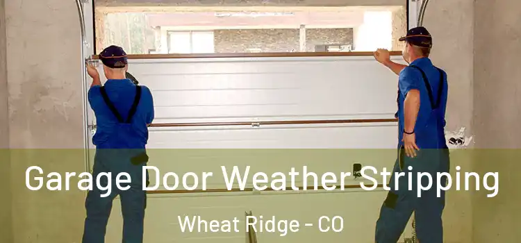  Garage Door Weather Stripping Wheat Ridge - CO