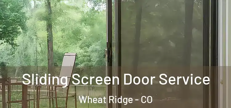 Sliding Screen Door Service Wheat Ridge - CO